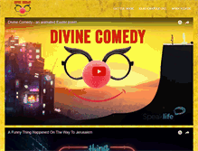 Tablet Screenshot of divinecomedy.info